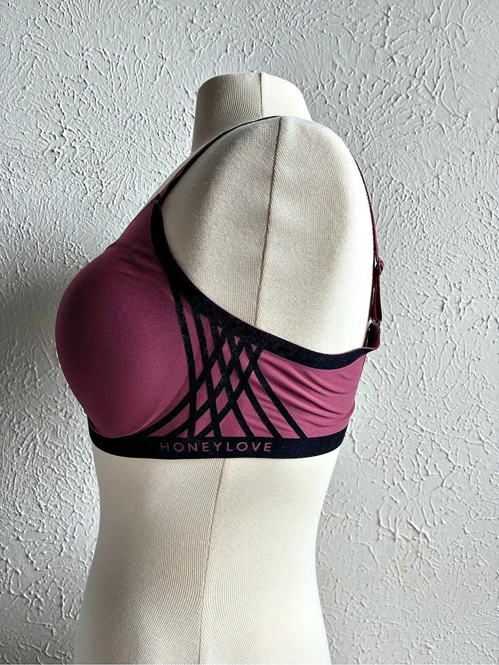 Honeylove Silhouette Bra St Purple Black Wireless Padded
Adjustable Straps - Picture 9 of 13